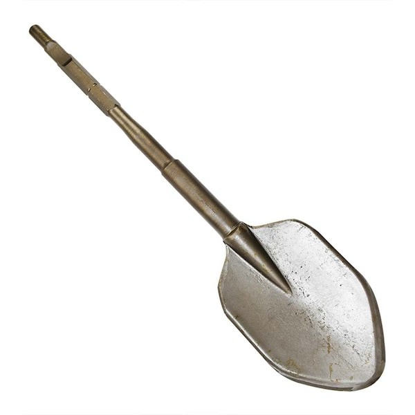 Superior Steel 8 Inch x 5-1/4 Inch Pointed Clay Spade Round Hex/ Spline Hammer 21 Inch Long SC8826 - main